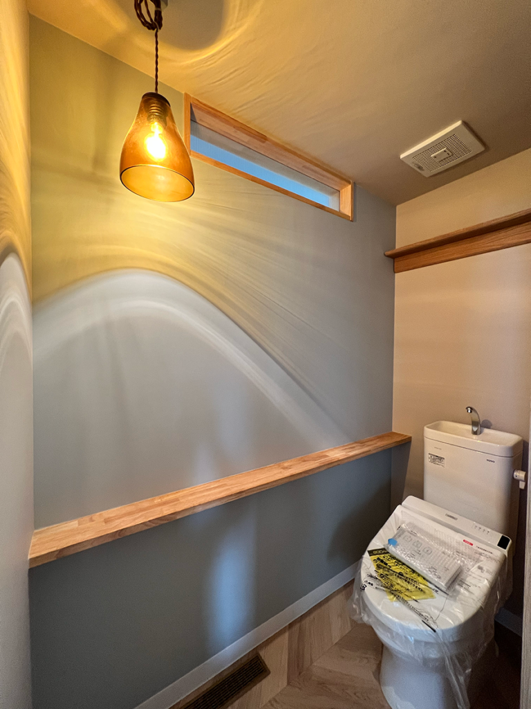 安心できておしゃれな雰囲気のトイレ