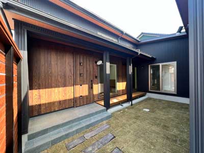 プライベートガーデンのある暮らし-プライベートガーデン